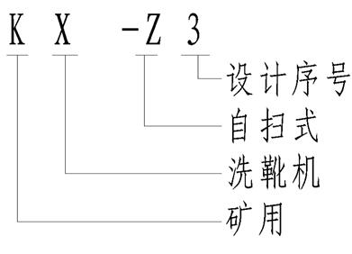 kx-z3礦用自掃式洗靴機